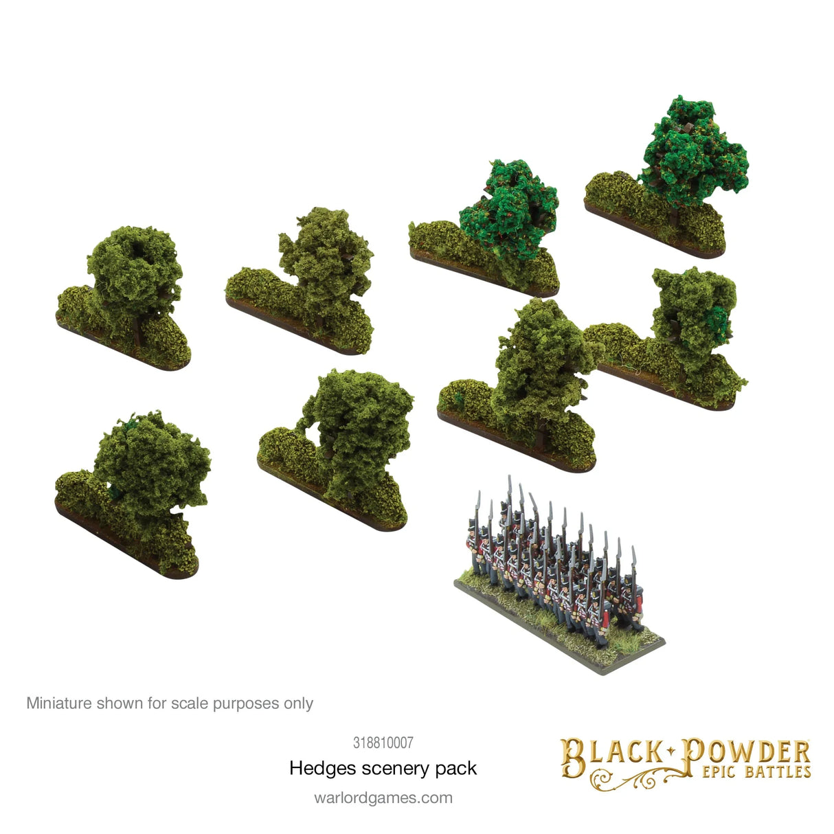 Black Powder Epic Battles: Waterloo Hedges Set