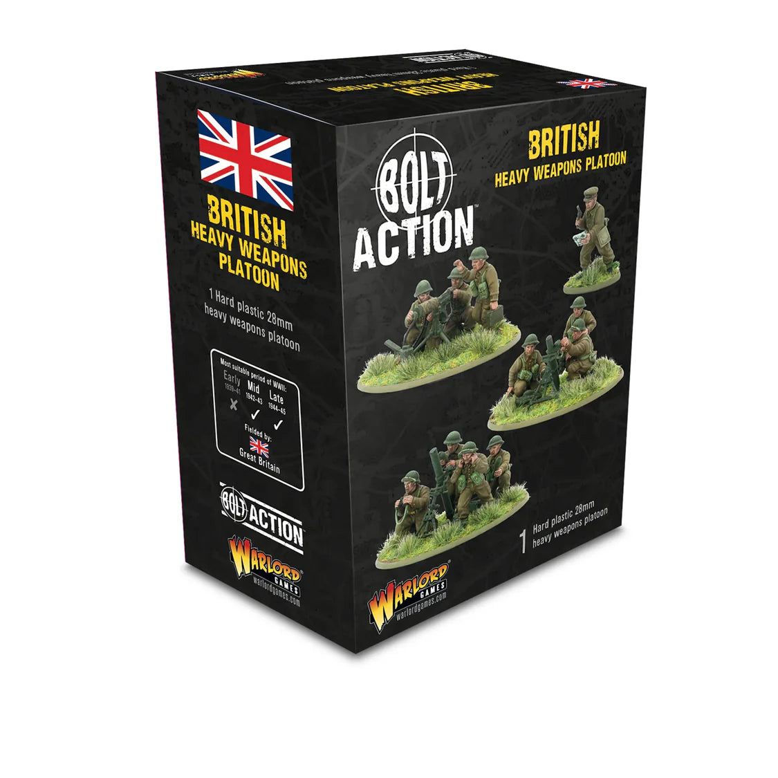 Bolt Action - British Heavy Weapons Platoon - PRE ORDER