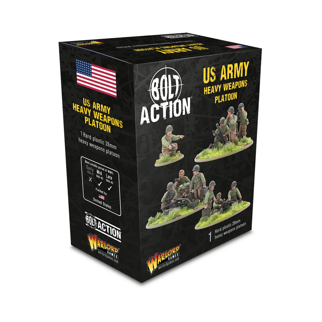 Bolt Action - US Army Heavy Weapons Platoon - PRE ORDER