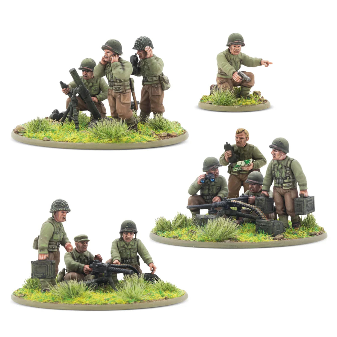 Bolt Action - US Army Heavy Weapons Platoon - PRE ORDER