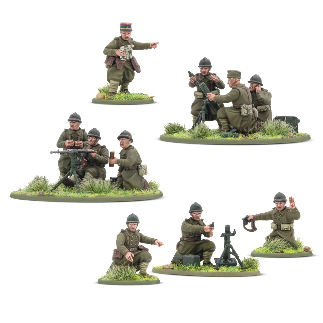 Bolt Action - French Army Heavy Weapons Platoon PRE ORDER