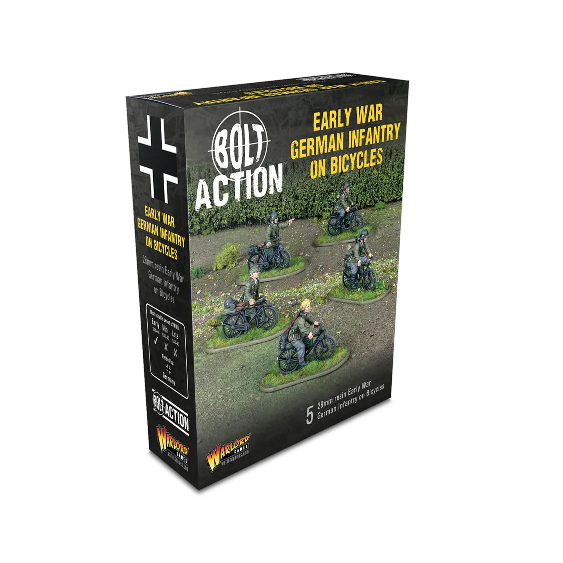 Bolt Action - Early War German Infantry on Bicycles - PRE ORDER