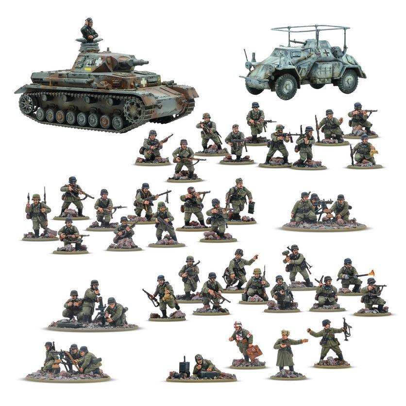 Bolt Action - Rattenkrieg German Veteran Infantry Starter Army