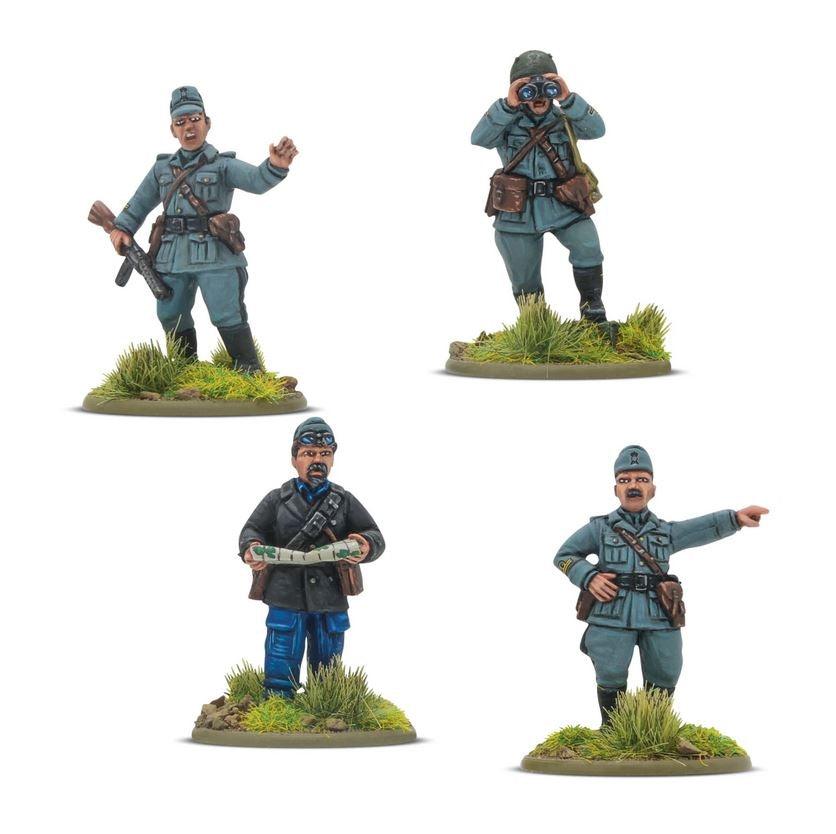 Bolt Action - Italian Army Platoon Commanders