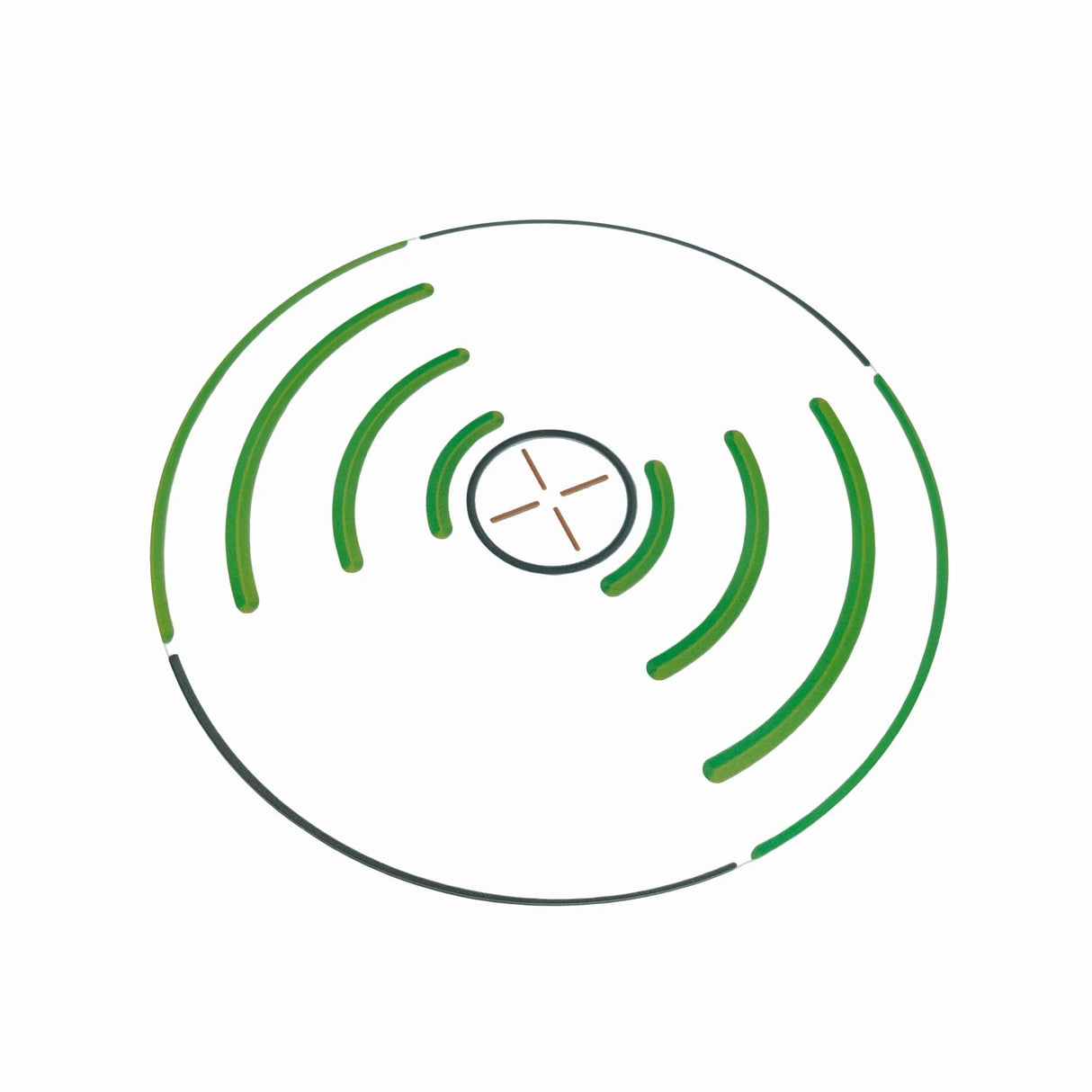 Battlefield Accessories: 40k Objectives (TTR) Green