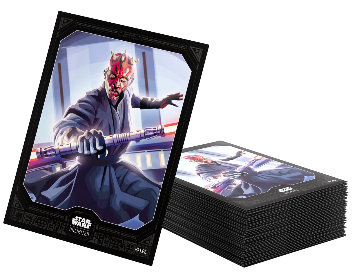 Gamegenic Star Wars Unlimited Premium Art Sleeves - Darth Maul