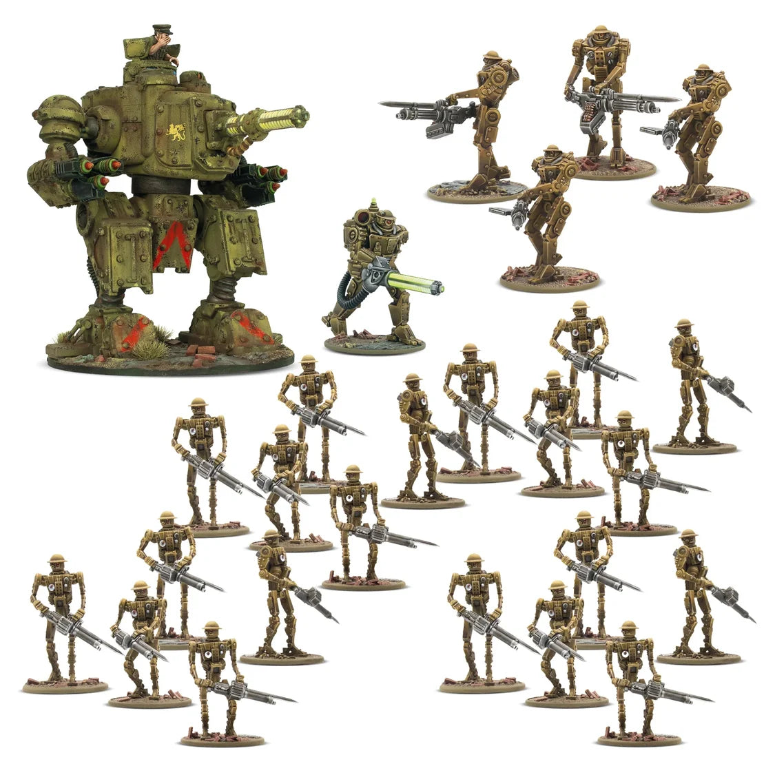 Konflikt '47 - British Commonwealth: Automated Battalion PRE ORDER