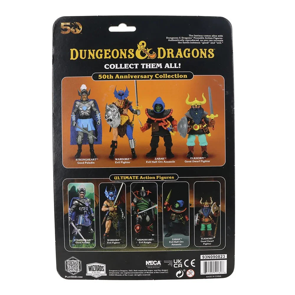 Dungeons & Dragons 7” Scale Action Figure – Limited 50th Anniversary Edition Warduke Figure