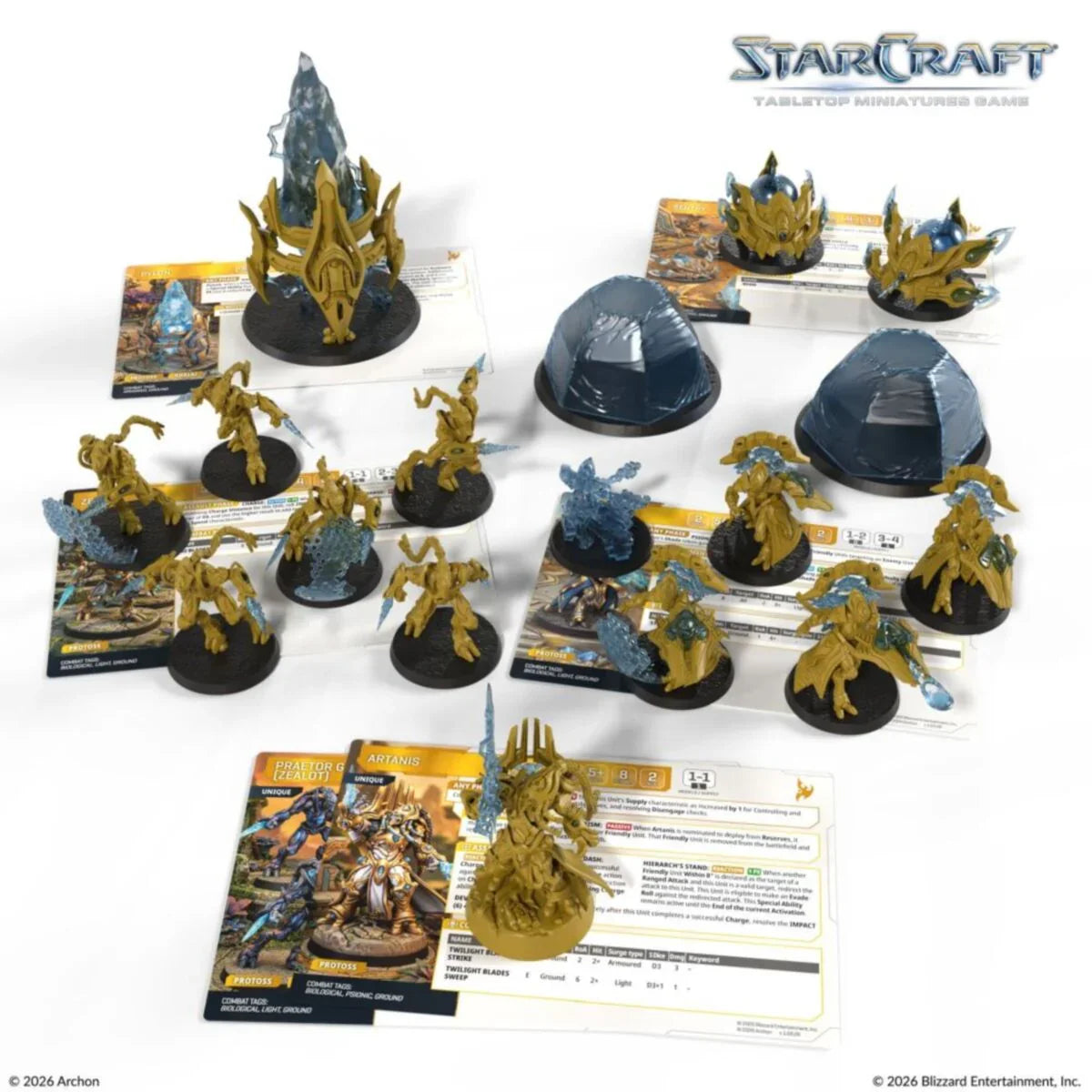 Starcraft Miniatures Games: Protoss Starters Set Founders Edition - Pre-Order