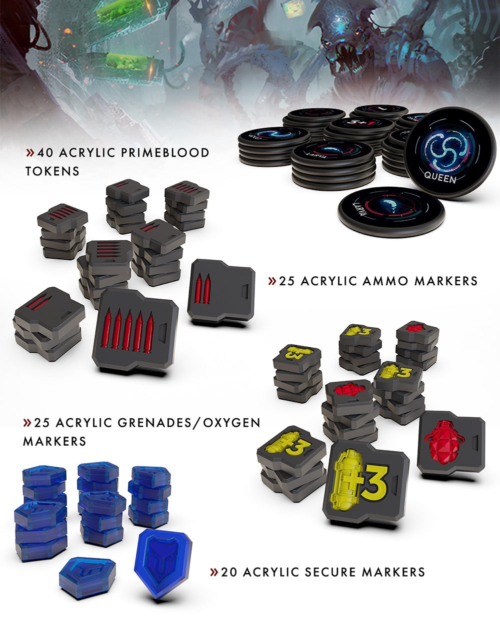 Nemesis Retaliation - Acrylic Pack