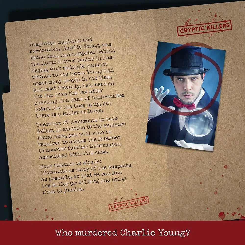 Cryptic Killers - Murder at the Magic Mirror Casino