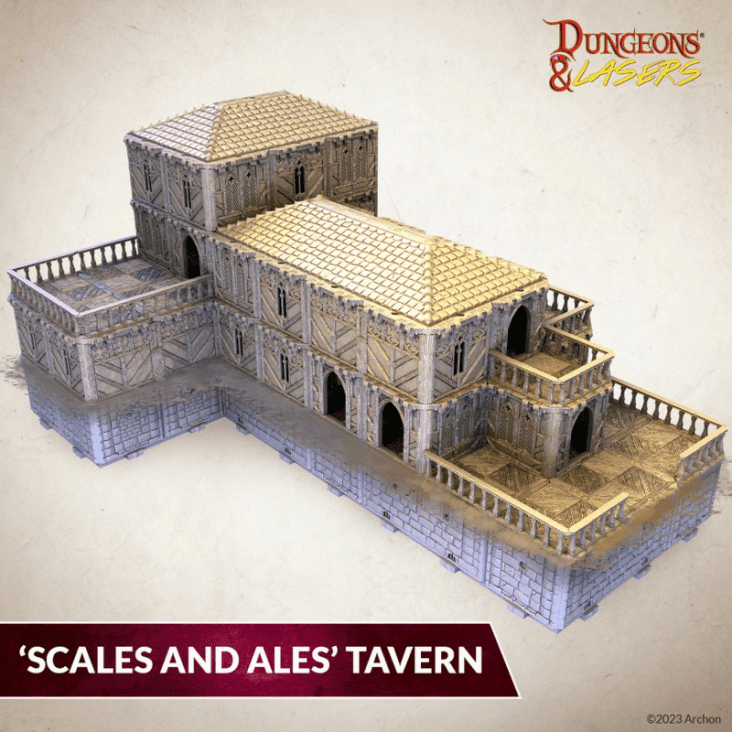 Dungeons & Lasers: Starter Sets - "Scales & Ales" Tavern