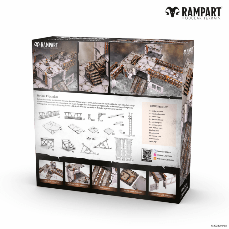 Dungeons & Lasers: Rampart - Vertical Expansion