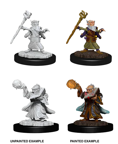 D&D Nolzurs Marvelous Unpainted Miniatures Male Gnome Wizard