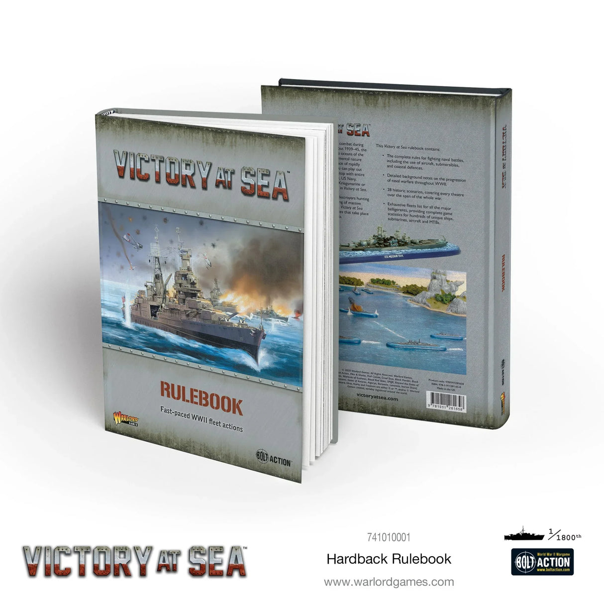 Warlord Games - Victory At Sea - Hardback Rulebook