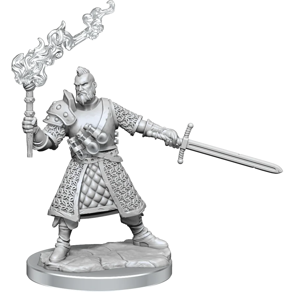 D&D Frameworks Human Male Fighter