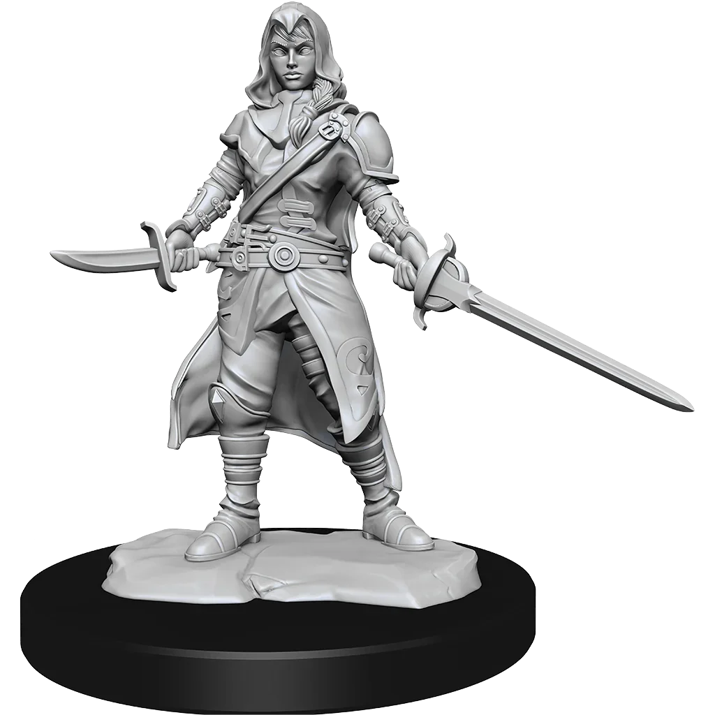 D&D Nolzurs Marvelous Unpainted Miniatures Half-Elf Rogue Female