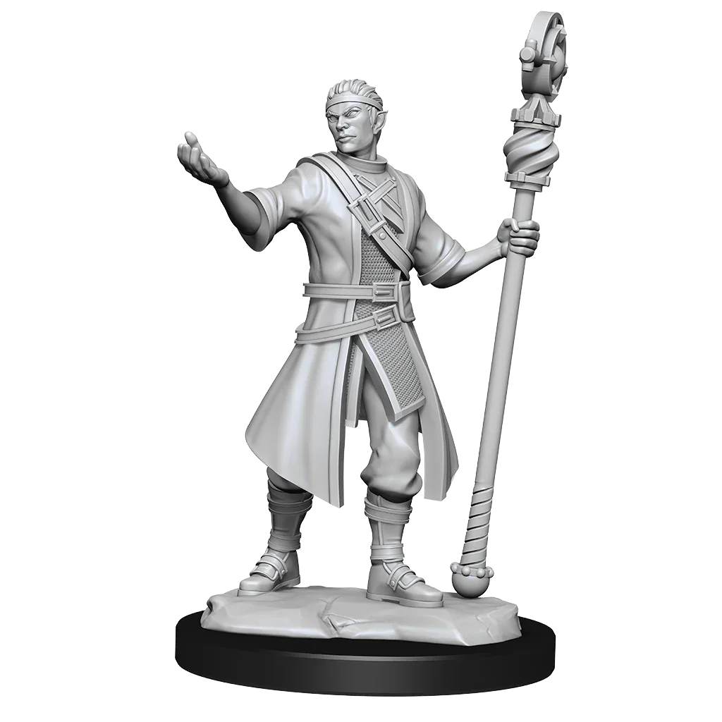 D&D Nolzurs Marvelous Unpainted Miniatures Half-Elf Wizard Male