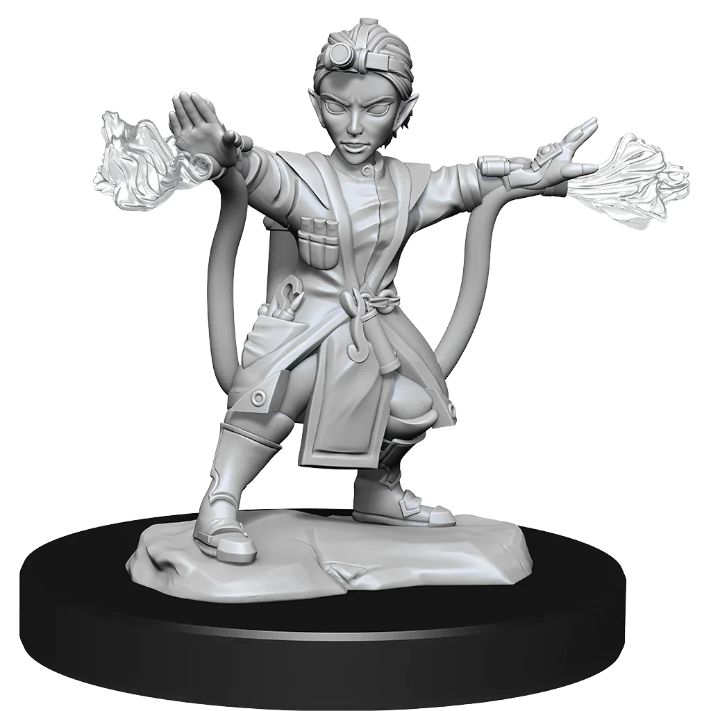 D&D Nolzurs Marvelous Unpainted Miniatures Gnome Artificer Female