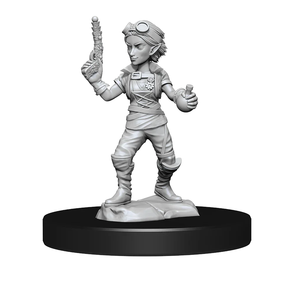 D&D Nolzurs Marvelous Unpainted Miniatures Gnome Artificer Female
