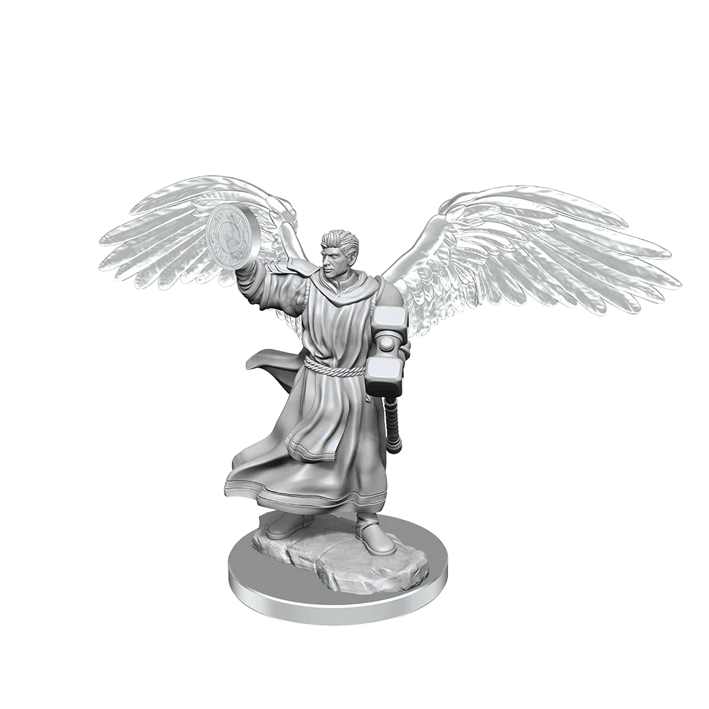 D&D Nolzurs Marvelous Unpainted Miniatures Aasimar Cleric Male