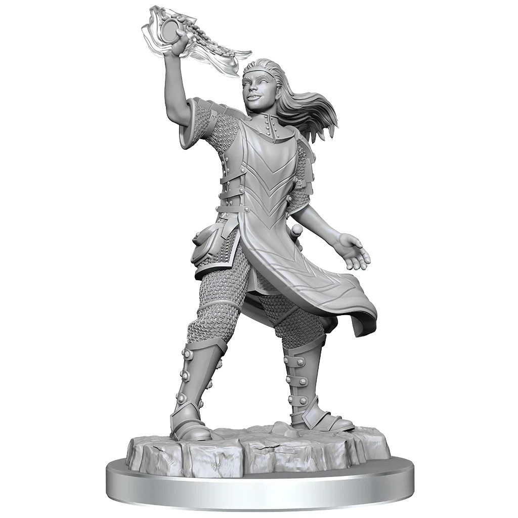 D&D Nolzurs Marvelous Unpainted Miniatures Aasimar Cleric Female