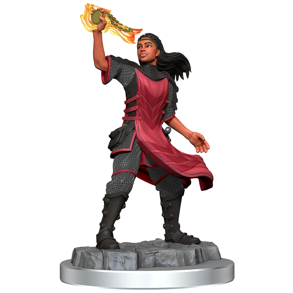 D&D Nolzurs Marvelous Unpainted Miniatures Aasimar Cleric Female