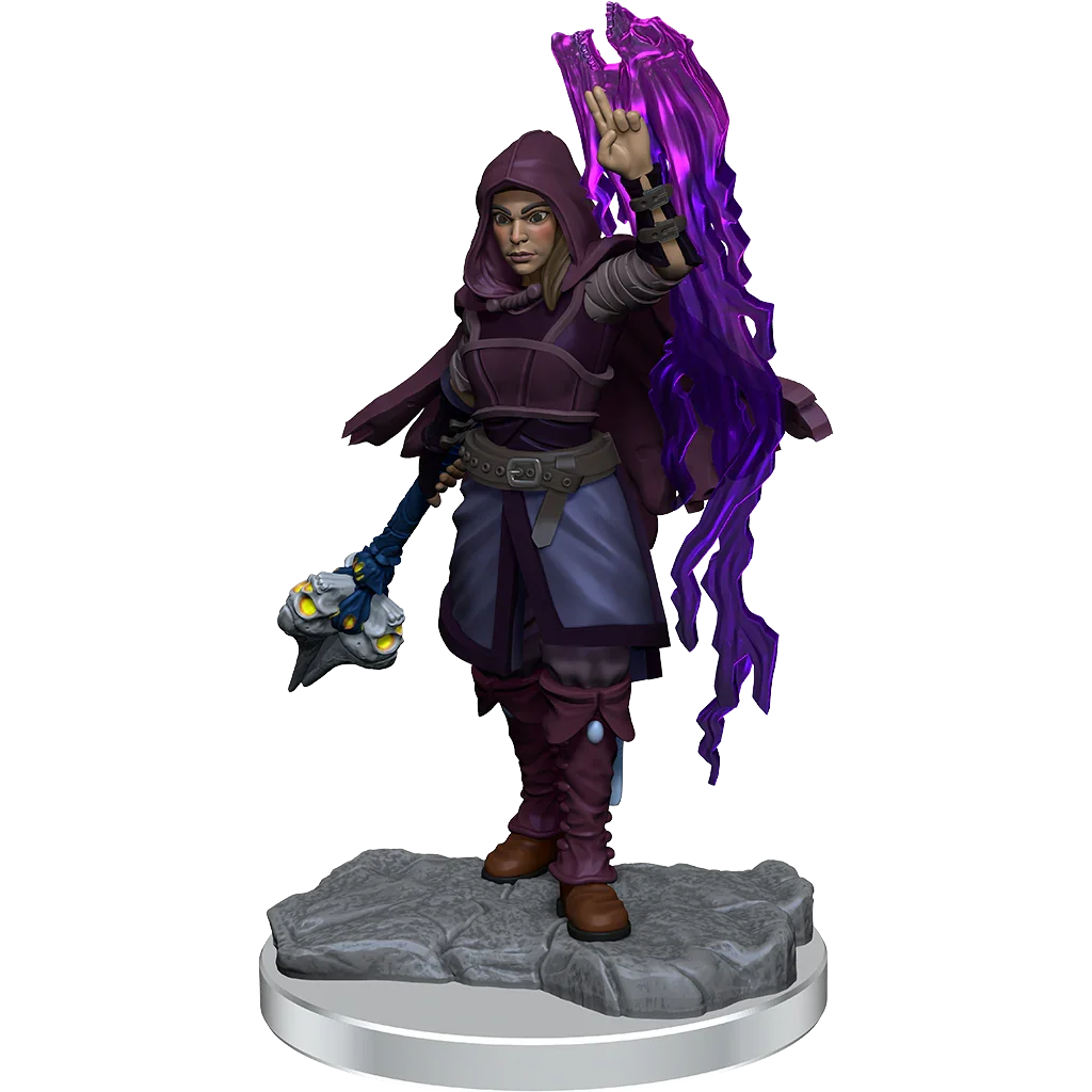 D&D Nolzurs Marvelous Miniatures Half-Elf Warlock