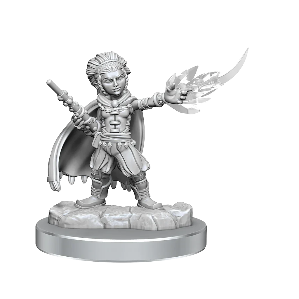 D&D Nolzurs Marvelous Miniatures Halfling Wizards