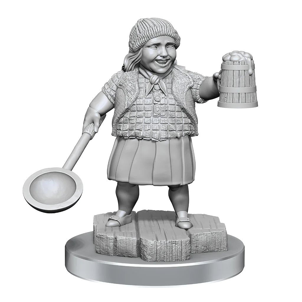 Wizkids Deep Cuts Unpainted Miniatures Ships Crew Box Set