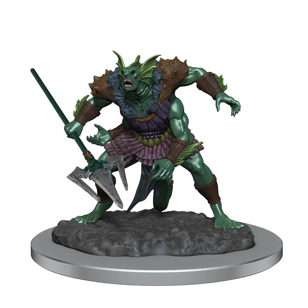 D&D Nolzurs Marvelous Unpainted Miniatures Sahuagin Baron