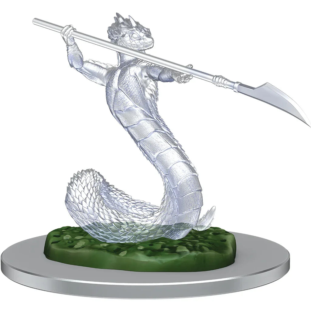Critical Role Unpainted Miniatures Serpentfolk & Serpentfolk Ghost
