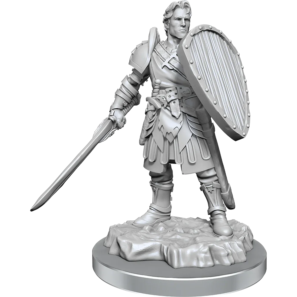 D&D Nolzurs Marvelous Unpainted Miniatures Human Fighters
