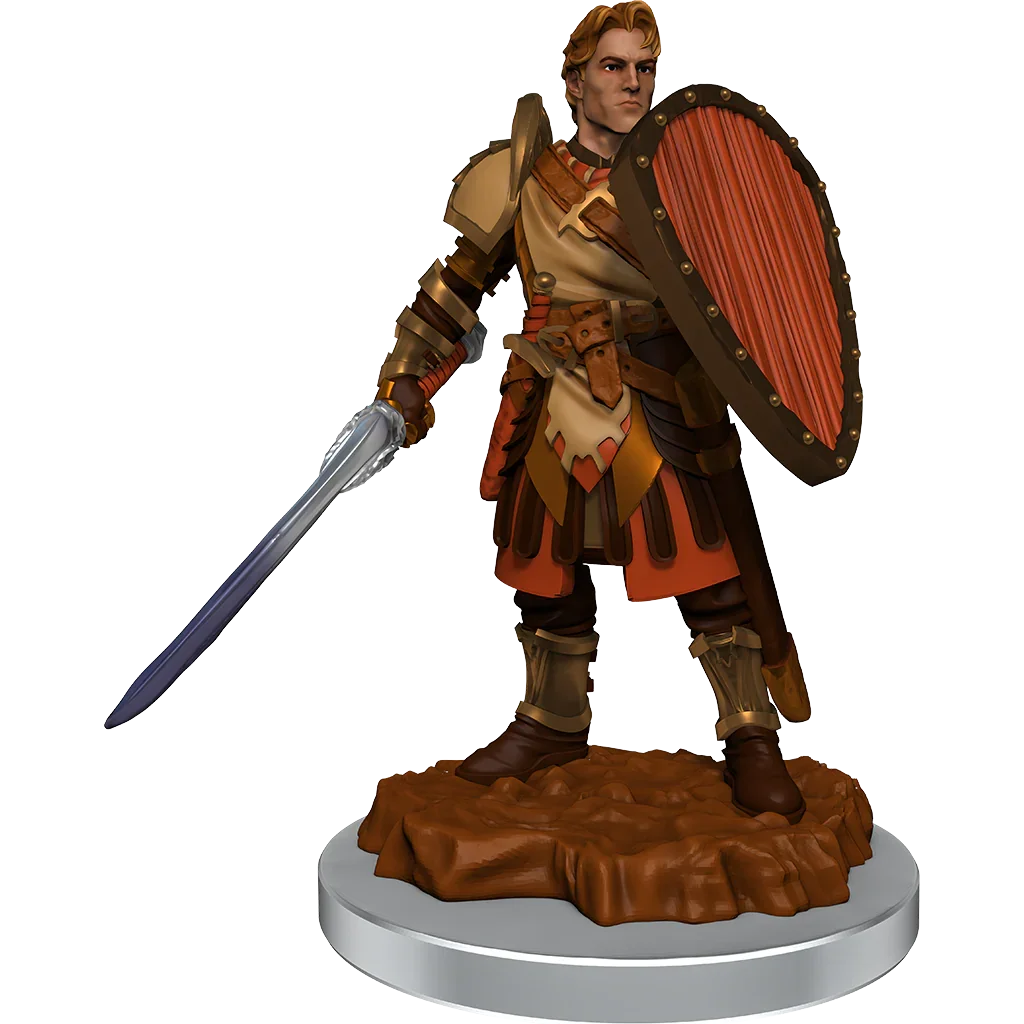 D&D Nolzurs Marvelous Unpainted Miniatures Human Fighters