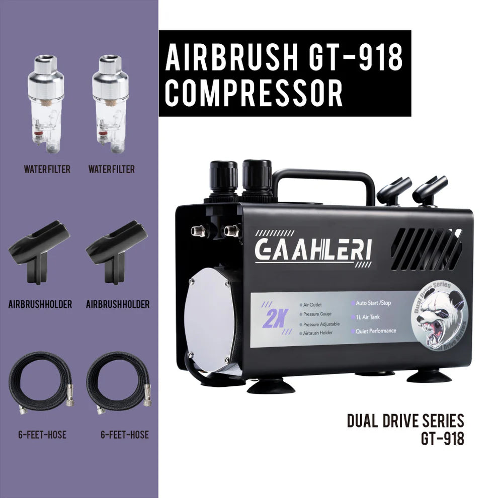 Gaahleri Dual Drive Series GT-918 Air Compressor