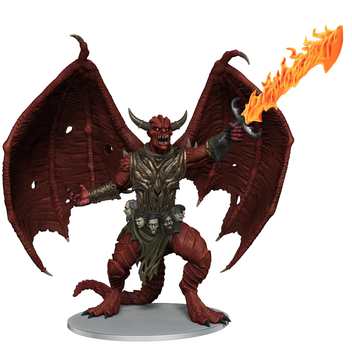 D&D Icons of the Realms Miniatures Archdevils Bael, Bel, and Zariel