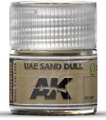 AK Interactive Real Colors - Acrylic Lacquer Paint 10ml bottle - UAE SAND DULL