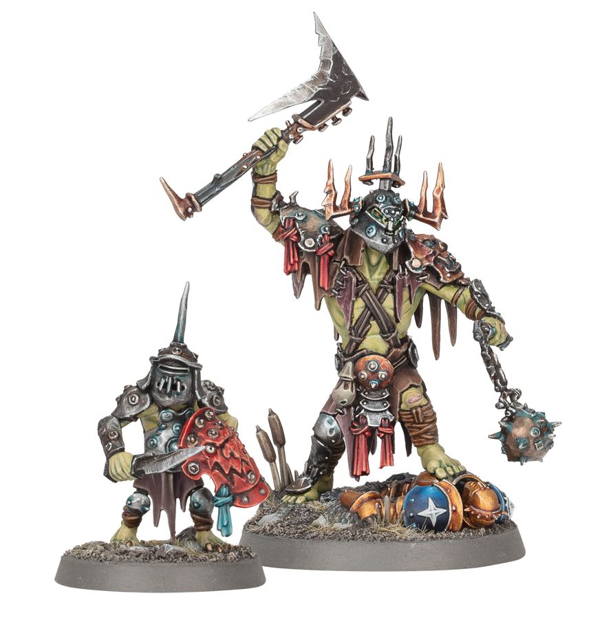Orruk Warclans: Killaboss with Stab-grot