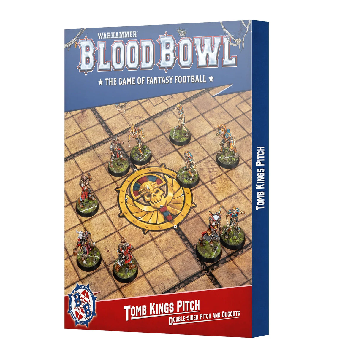 Blood Bowl: Tomb Kings Team Pitch Dugouts Pre-Order – Gap Games