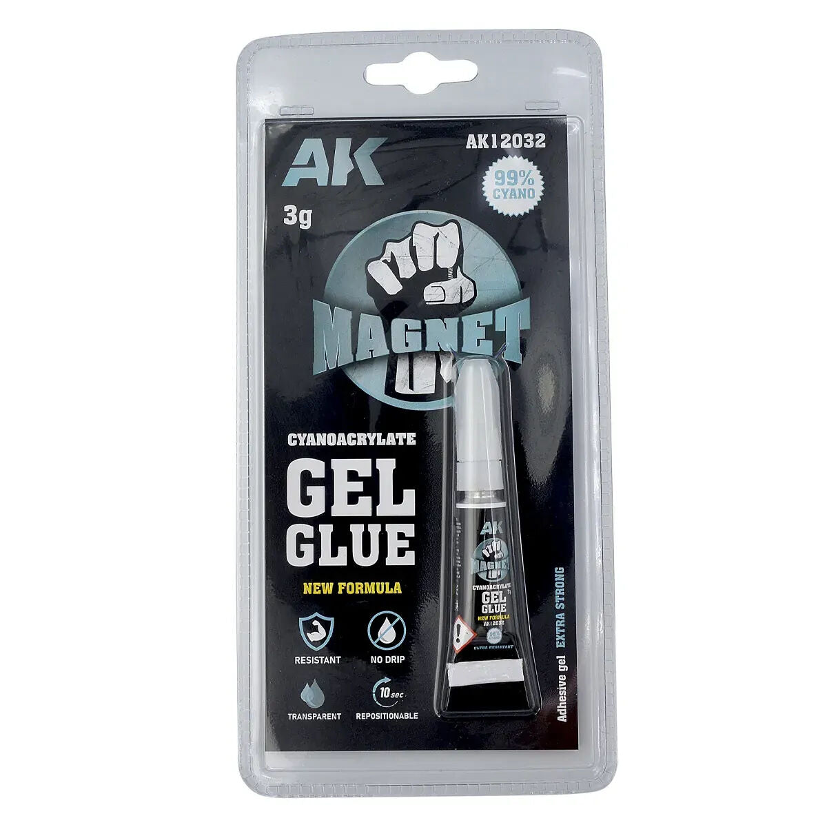 AK Interactive CA Glue: Magnet 3g Standard Density Cyanoacrylate