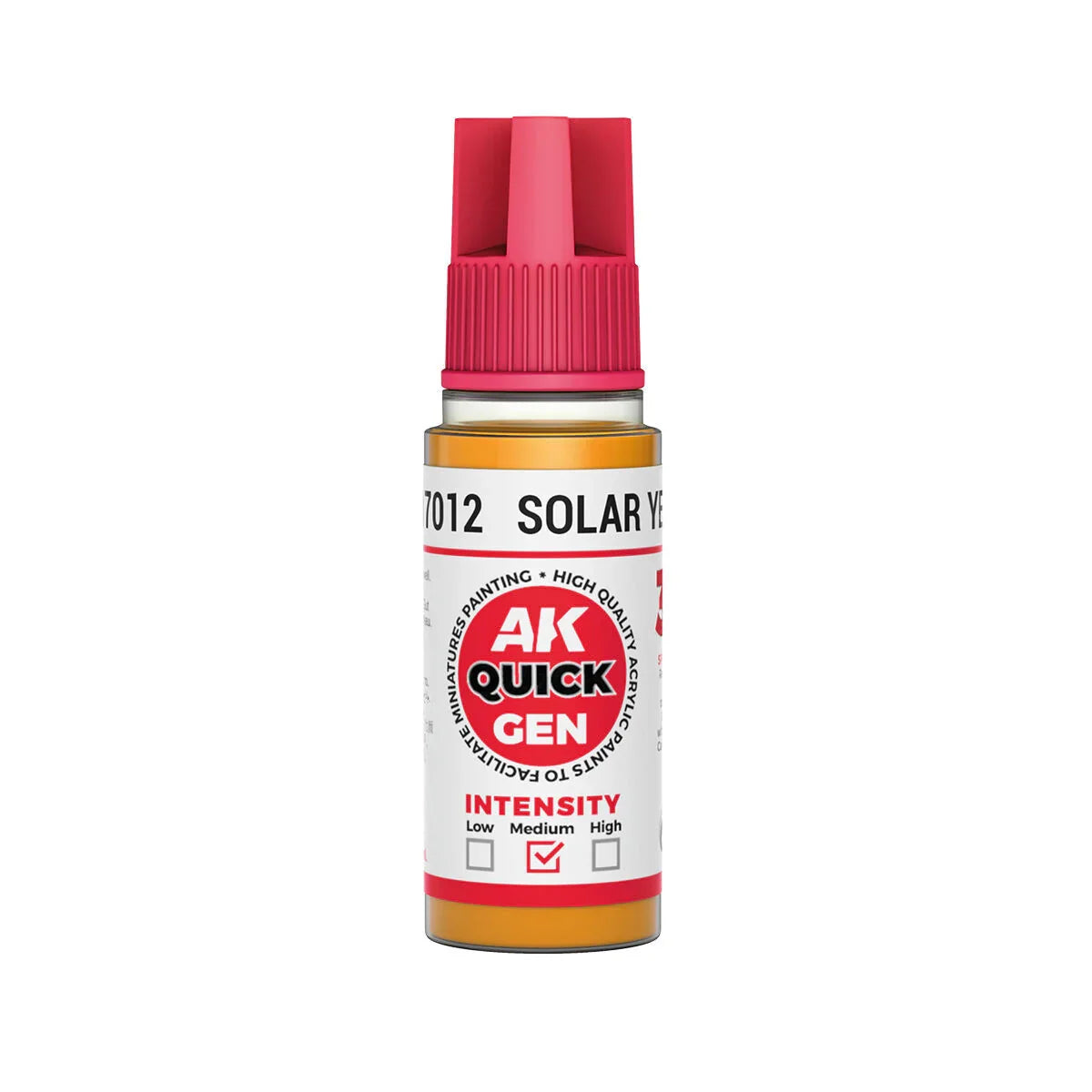 AK Interactive - Quick Gen: Solar Yellow - 18ml