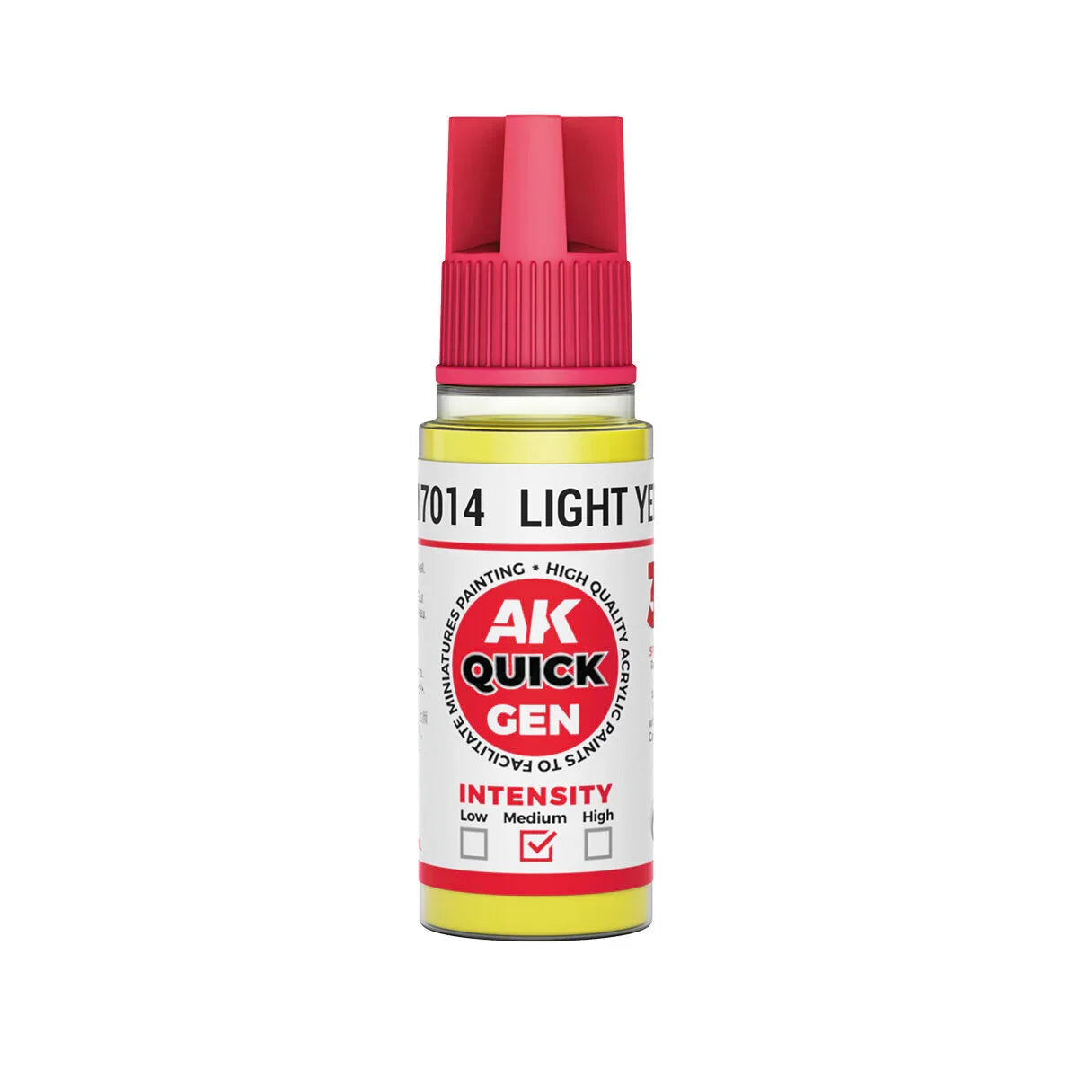AK Interactive - Quick Gen: Light Yellow - 18ml