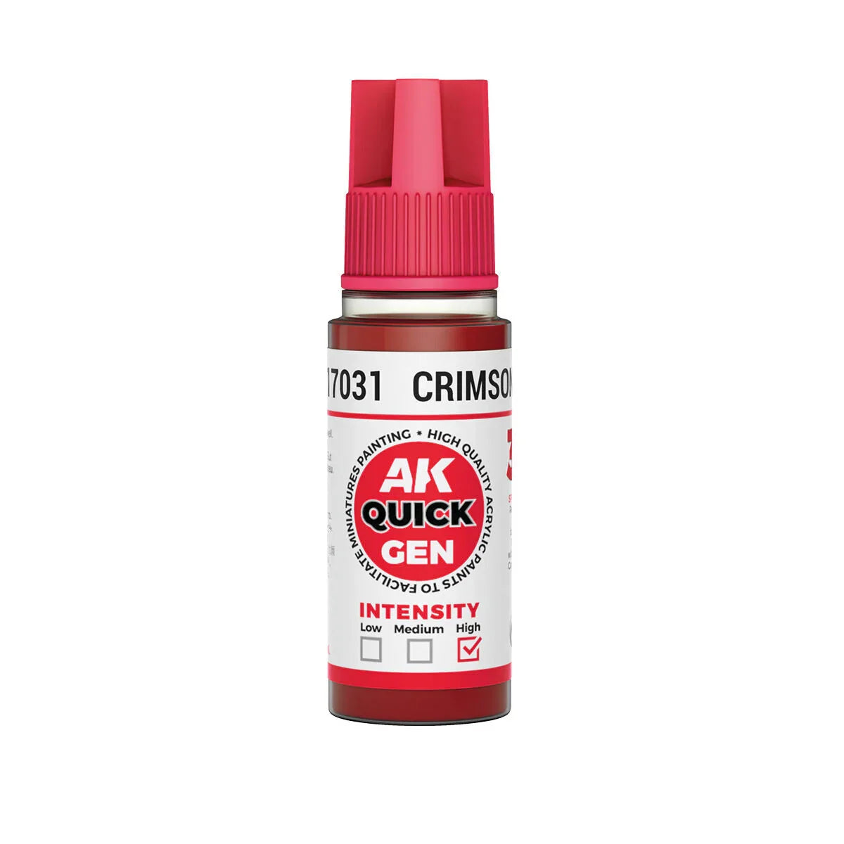 AK Interactive - Quick Gen: Crimson Red - 18ml