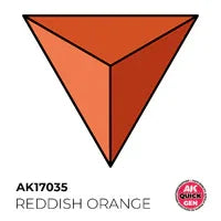 AK Interactive - Quick Gen: Reddish Orange - 18ml