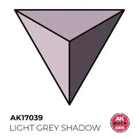 AK Interactive - Quick Gen: Light Grey Shadow - 18ml