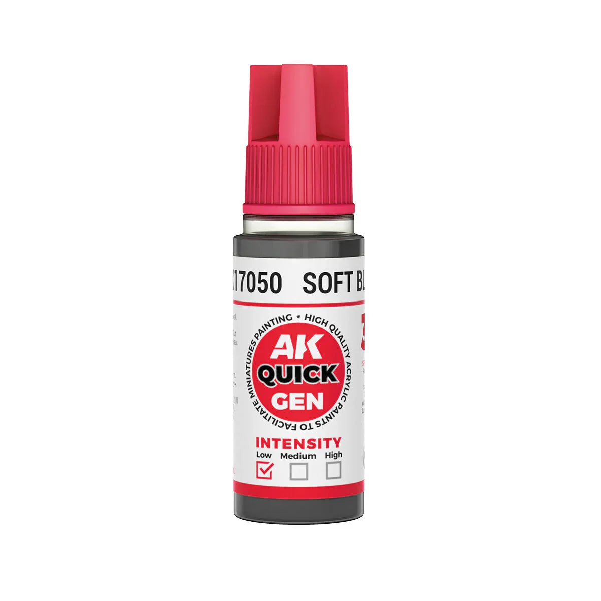 AK Interactive - Quick Gen: Soft Black - 18ml