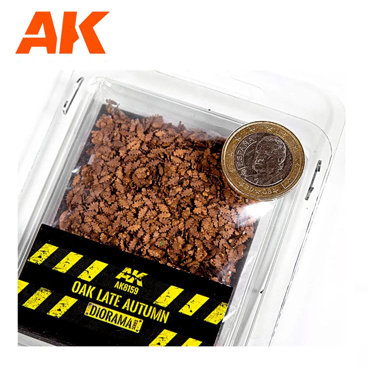 AK Interactive Dioramas: Oak Late Autumn Leaves 1/35 (Bag 7g)