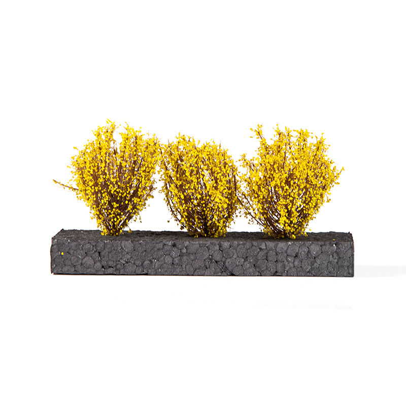 AK Interactive Dioramas: Light Yellow Bushes 4-6cm -1:35 / 75 mm / 90 mm