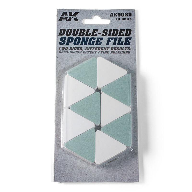 AK Interactive - Doble-Sided Sponge File