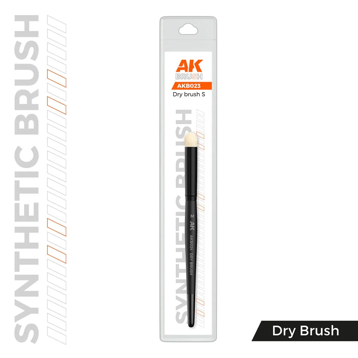 AK Interactive Synthetic Dry Brush - S